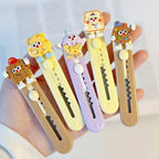 1 Pcs Cute Cartoon Alloy Mini Portalble Utility Knife Cutter Letter Envelope Opener Mail Knife School Office Supplies