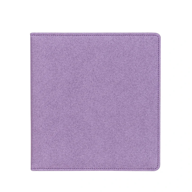 Expandable A5 3-ring Photo Album Organizer - Starry Soft-Pad Binder Album for 3" 3.5" Idol Photocard Pokemon Yu-Gi-Oh Card Album