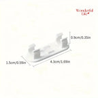 20/50Pcs Adjustable Cable Management Clips Adhesive Sticky Wire Clips Cord Holder For TV PC Cable Under Desk Wall Home Office