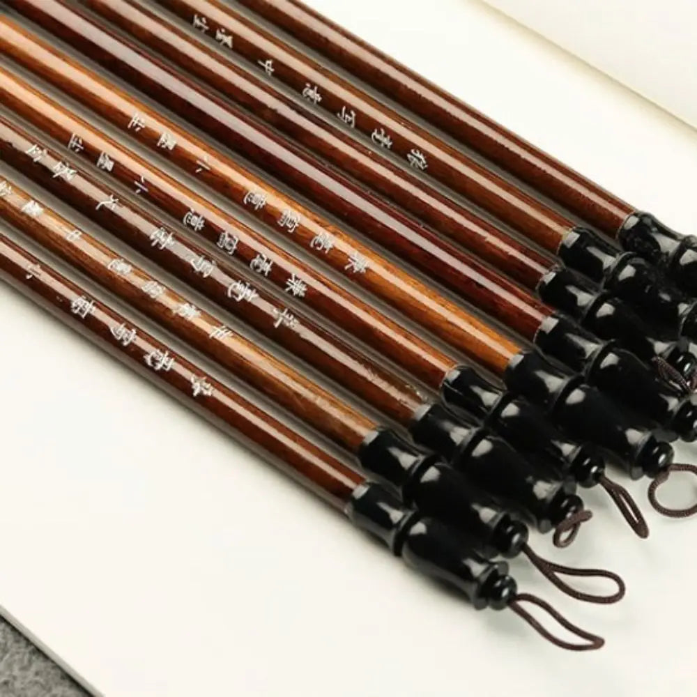 Traditional Chinese Calligraphy Brush Oil Painting Oil Watercolor Scriptures Writing Brush Wood Wolf Hair Art Paint Brush