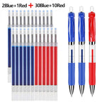 43 PCS Gel Pens Refills Set Kawaii Stationery writing pen Black/red/blue ink 0.5 mm Ballpoint pen Office school supplies