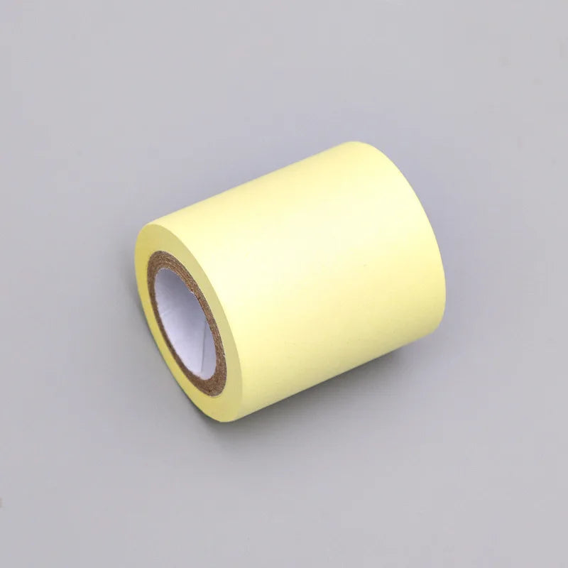 Creative Tape-Style Sticky Notes Tearable Replaceable Paper Core 8m Durable Strong Viscosity for Office And School Supplies
