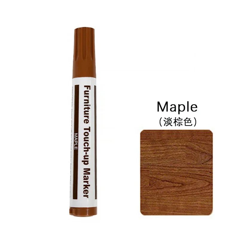 Wooden Furniture Repair Pen Touch Up Markers & Filler Sticks Wood Scratch Restoration Kit Patch Paint Pen Wood Composite Repair