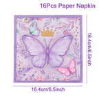 Butterfly Birthday Party Decoration  Butterfly Party Disposable Tableware Paper Cup Plate Birthday  Party