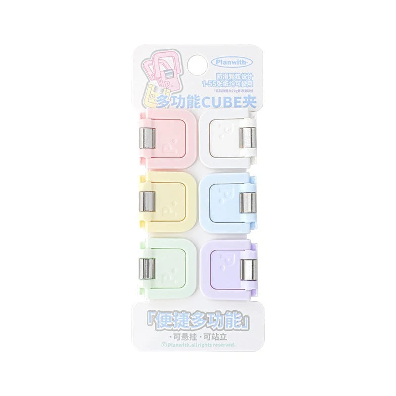 Student Specific Clip For The Beginning of The School Year Multifunctional Mini Folder Note Folder Cute Paper Material Storage