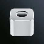 Portable Metal Pen Holder Aluminum Pen Holder with Non-Slip Pad - Versatile Desk Organizer for Bathroom & Office Supplie