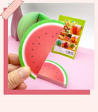 125 Sheets Creative Fruit Shapes Sticky Note Pads Notepads, Sticker Paper, Memo Pads, for School Stationery Office Supplies