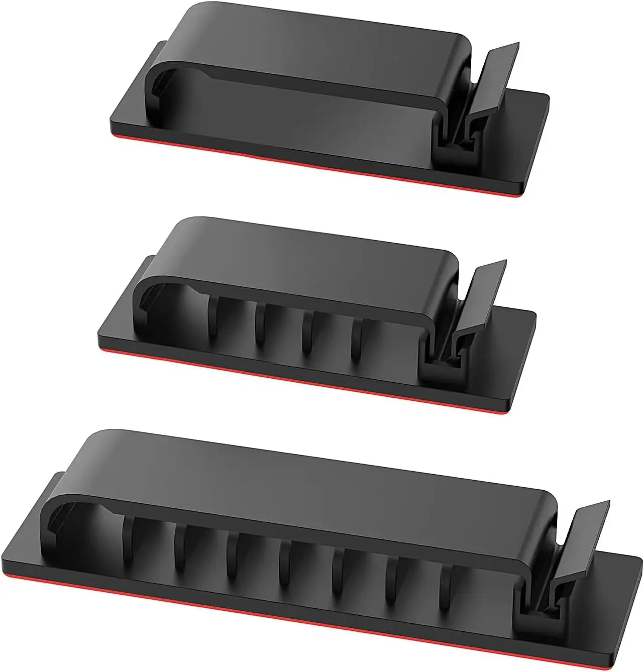 Self-adhesive Cable Organizer Wire Tie Cable Clamp Clips Holder Clamp Management Car GPS Data Decorative Cord Winder Manager