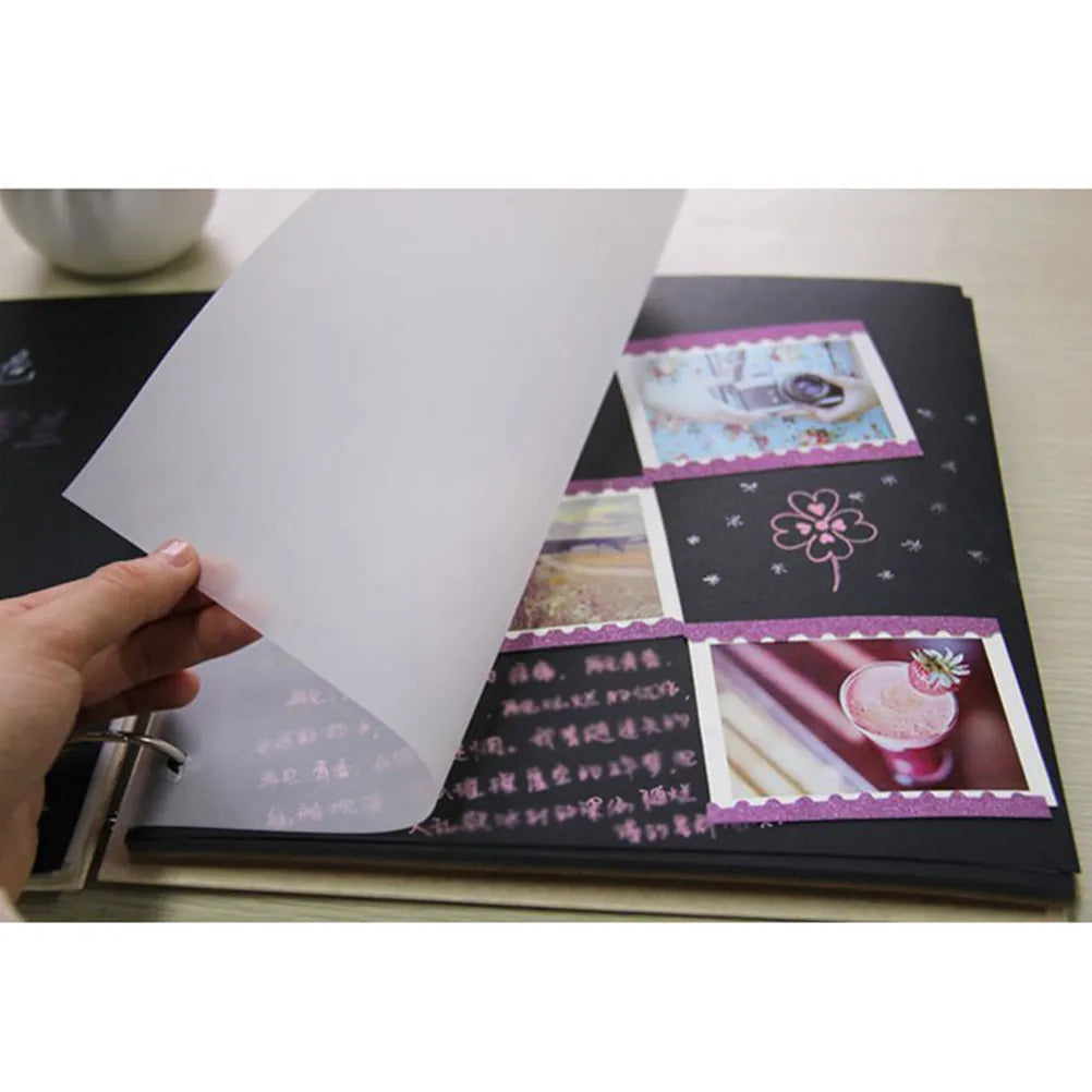 60Pcs Tracing Paper Fade Resistant Transparent Creative Tracing Paper Sets for Engineering Drawing Art Craft Copy