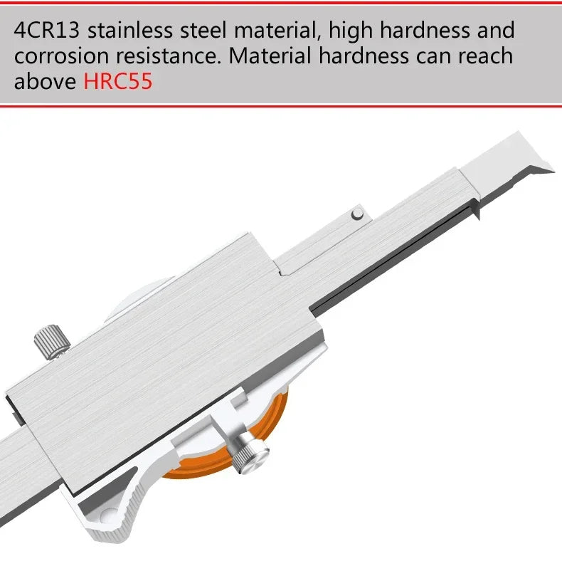 Electronic Inner Groove Width Digital Caliper 4-150 200mm High-Precision 0.01 Hole Inner Groove Measurement Tool