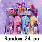 ♣Kpo-Pencils Ruler Pencil Sharpener Pen Bag Eraser Kids Cute Stationary Set Student Back To School Supplies Gift