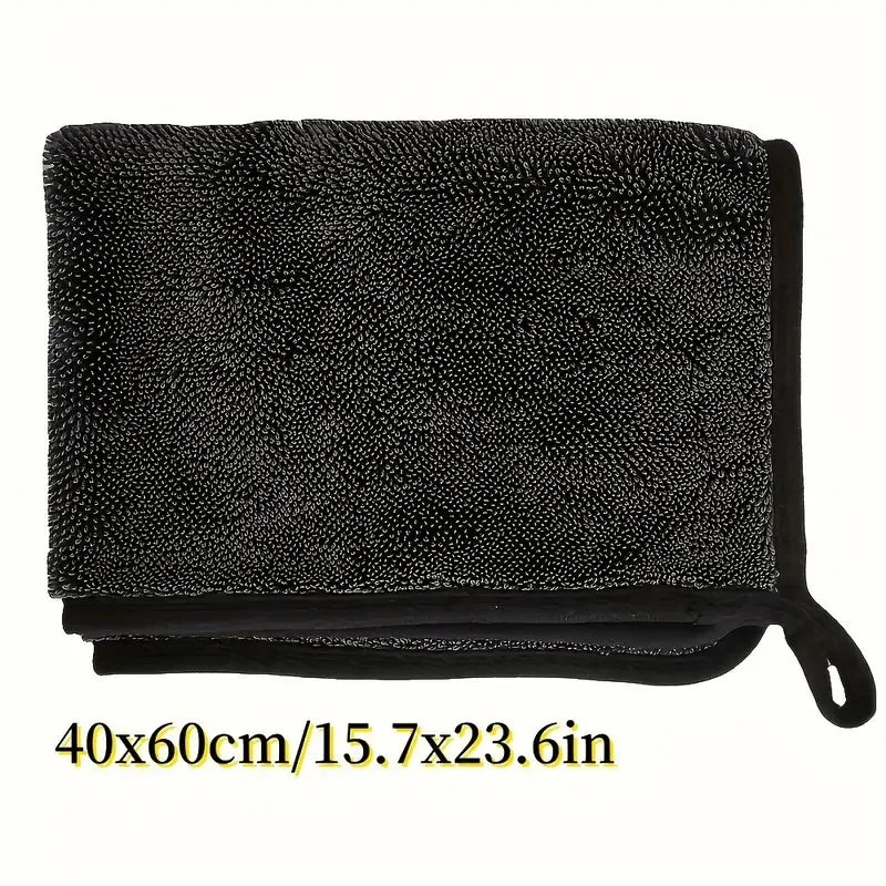 Ultra-Absorbent Microfiber Cleaning Cloth - Soft, Durable & Quick-Dry Towel for Cars, Home, and Bathroom Use