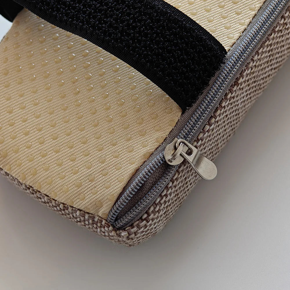 Black Cotton-Linen Style Foam Elbow Pillow Chair Armrest Pads Support Arm Rest for Office Chair Cushion Pads Elbow Relief
