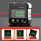 NEW HOT Digital Angle Gauge Magnetic Protractor Inclinometer Level Angle Finder  Angle Cube Level Box with Magnes