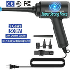 Electric Air Blower Duster &Air Pump 3-in-1,Canned air Compressed Air Cans for Computer Desk cleaner Keyboard Cleaner for Office