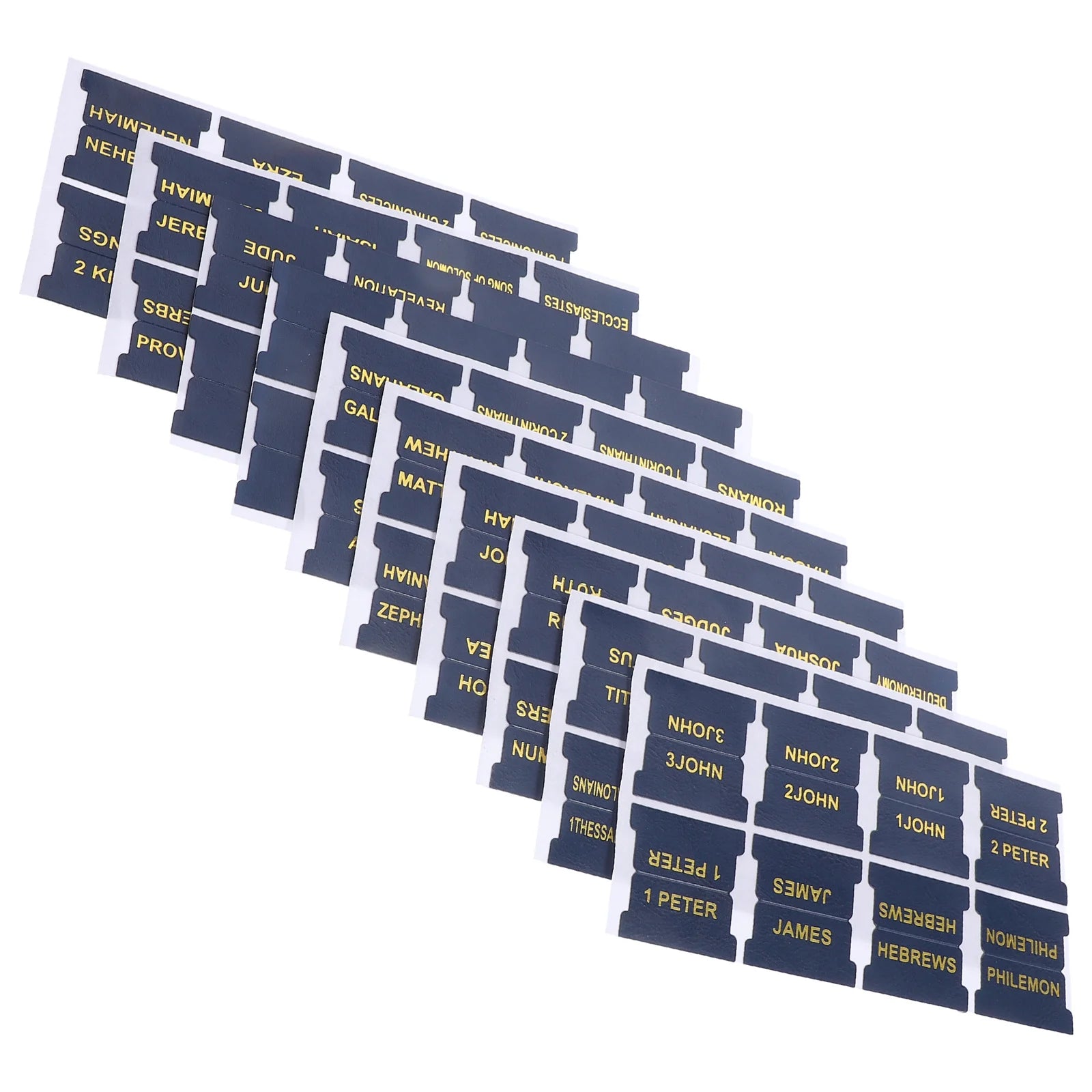 1Set Bible Index Tabs Fine Workmanship PU Page Markers for Fast Location Students Scholars Devotional Use Daily Reading