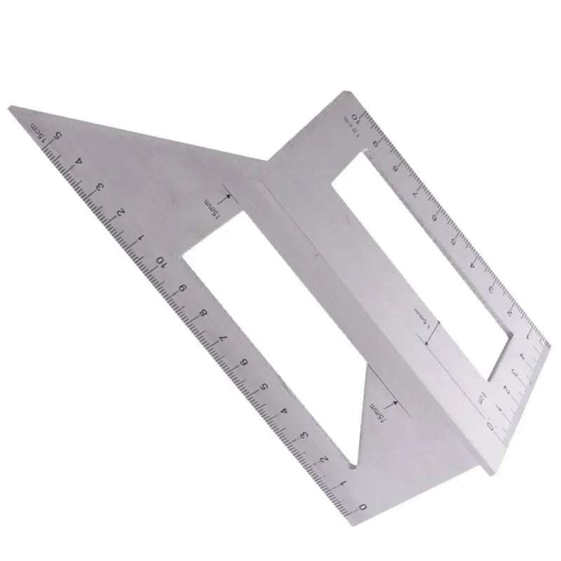 Multifunctional Square 45/90 Degree Gauge Angle Ruler Measuring Woodworking Tool