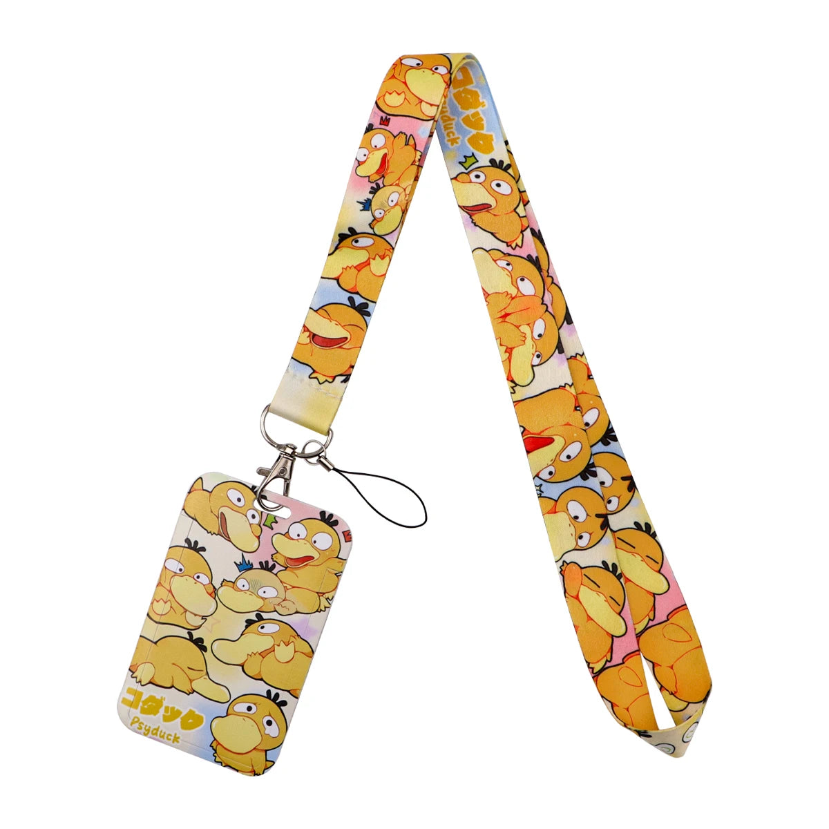 Japanese Anime Monsters Neck Strap Lanyard for Keys Keychain Badge Holder ID Credit Card Pass Mobile Phone Charm Accessories