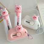 1pc Cartoon Mini Utility Knife Personalized Gift Handcrafted Cardboard Cutter Letter Opener for Students and DIY