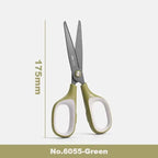 Deli Anti Stick Anti Rust Scissors School Stainless Steel Scissors Home Office DIY Handicraft Made Tools Stationery Scissors