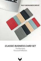 Fashion Slim PU ID Card Bag Credit Card Holder Men's Wallet Women's Wallet Mini Credit Card ID Card Bag Gift