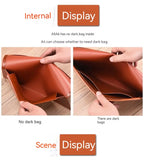 A6 A5 A4 Leather File Folder Data Package Document Bag Fashion Briefcase Data Contract Bill File Bag School Office Supplies