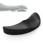 Left/Right Hand Ergonomic Mouse Pad Wrist Pad Silicon Gel Non-slip Streamline Wrist Rest Support Mat For Office Gaming PC