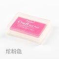1pc 15 Colors Big Ink Pad Stamp Planner Scrapbooking Silicone Stamps Inkpad Diy Diary Greeting Card Making Supplies Inpad