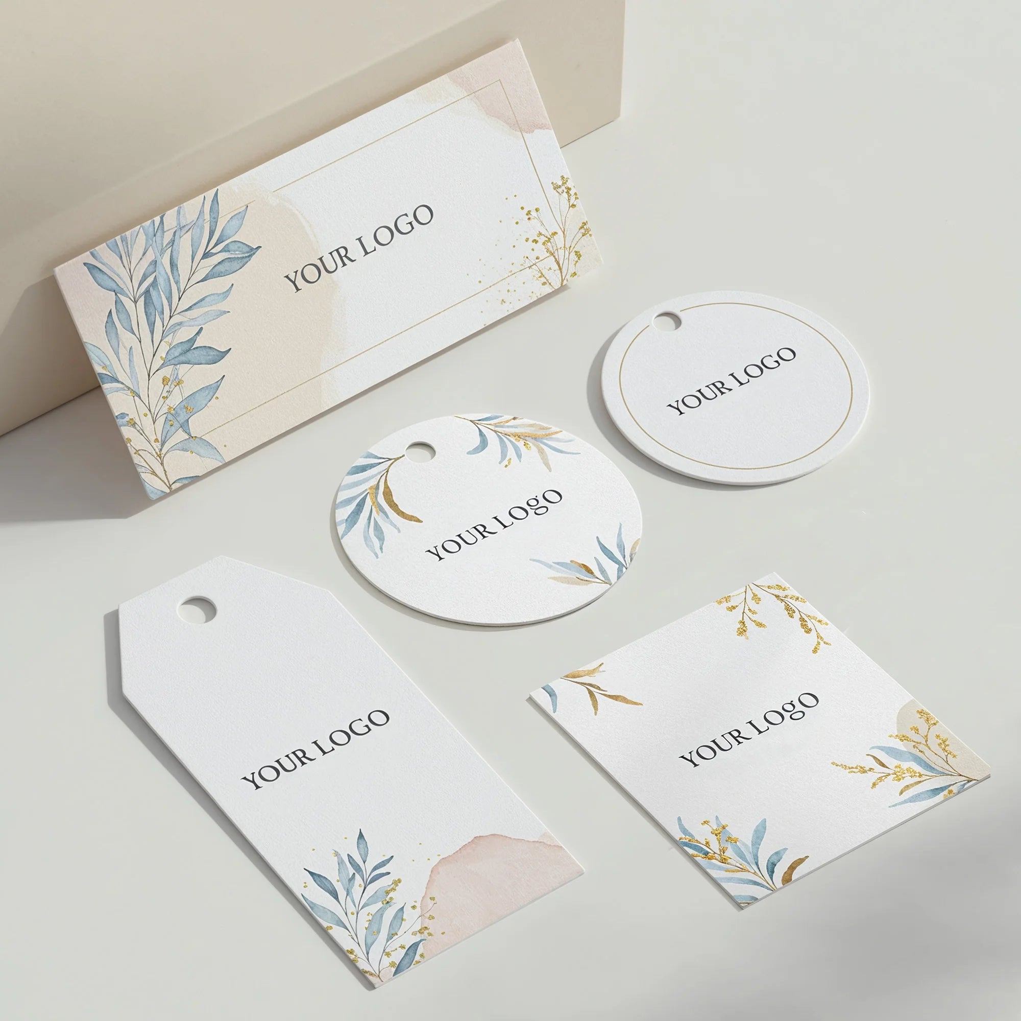 100pcs Custom Tags for Clothes Personalized Hang Tags for Wedding Thank You Gift Tags for Birthdays Bridal showers Christmas