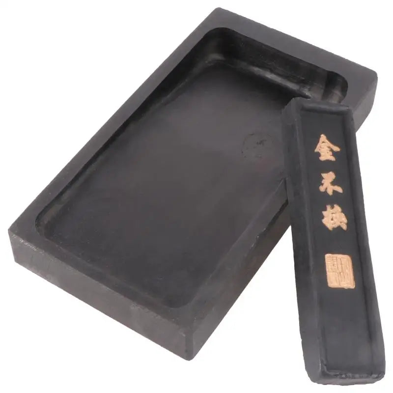 Ink Stone Inkstone Calligraphy Painting Chinese Traditional Grinding Inkstick Block Stickcontainer Practice Suzuri Pad Inkslab