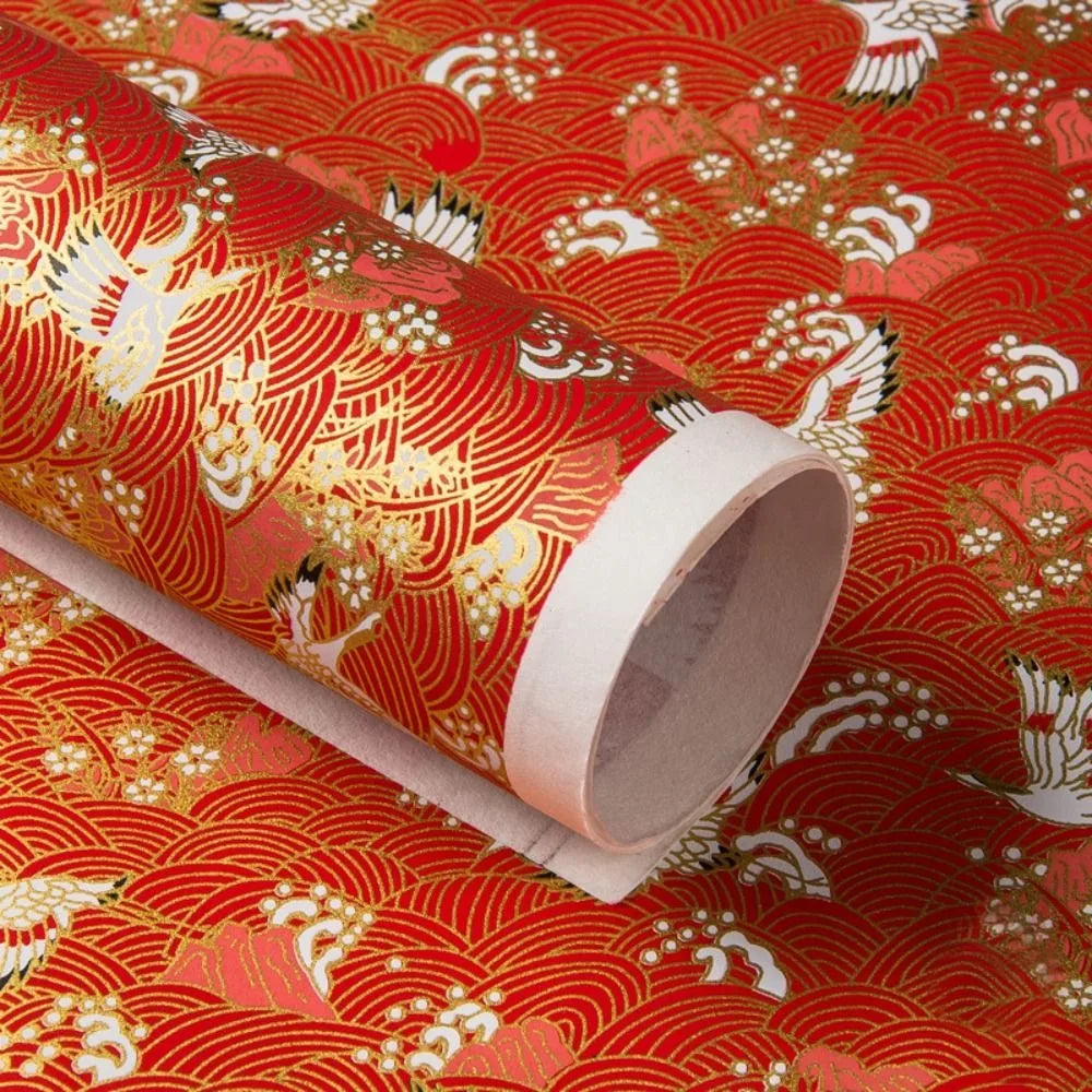 Art Material Japanese Style Gift Wrap Paper Sakura Pattern 42*58cm Origami Paper Paper-cut Folding Paper Paper Cutting