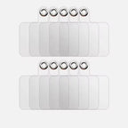 1-30pcs Strong Transparent Phone Lanyard Cads Universal Mobile Phone Flexible Tether Tabs Clear Hanging Strap Patches Cord Clip