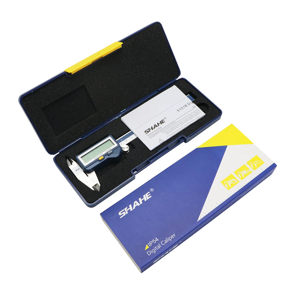 SHAHE Large Screen Digital Caliper 150/200/300mm Stainless Steel Calipers Measuring Tool Electronic Micrometer Caliper