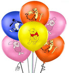 Winnie The Pooh Birthday Party Decoration Plates Napkins Table Cover Balloons Banner Baby Shower Serves 10 Guests Baby Shower