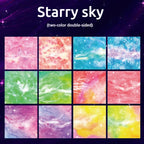 50pcs Creative Square Star Sky Constellations Origami Paper Kid DIY Handmade Double-sided Coloring Fold Craft Paper Art Gift