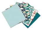 12Sheets Crane Craft Paper Pads Cutting Dies Art Background Origami Scrapbooking Card Making