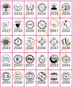 Customize Embossing Stamp Wedding Monogram Embosser Stamp,Personalized 2 initials Embosser Stamp,Wedding gift,hand held embosser
