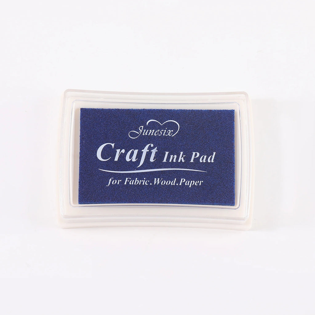 Ink Pad Ink Stamp Pad for DIY Craft Rubber Self Inking Roller Stamps Stationery Album for Scrapbooking Paper Decoration
