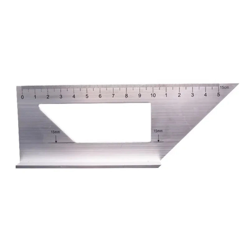 Multifunctional Square 45/90 Degree Gauge Angle Ruler Measuring Woodworking Tool