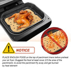 Air Fryer Parchment Paper for FG551 Ninja Foodi Smart XL 6-in-1 Indoor Grill Non-stick Perforated Airfryer Liner Baking Tools