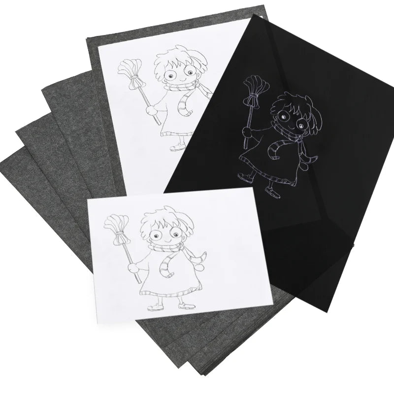 A4 Carbon Paper Reusable Image Paper Pattern Letters Tracing Paper Copy Paper Copy Carbon Paper Painting Tracing Accessories