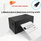 Marklife Thermal Printer Black Bluetooth Inkless HD Printer Maker Compatible Mac,iOS,Windows For School Office Small Business