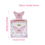 Butterfly Birthday Party Decoration  Butterfly Party Disposable Tableware Paper Cup Plate Birthday  Party