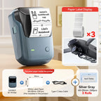 Portable Niimbot B1 Wireless Label Maker Adhesive Sticker Printer Labeling Machine DIY 20-50mm Labels for Office Home