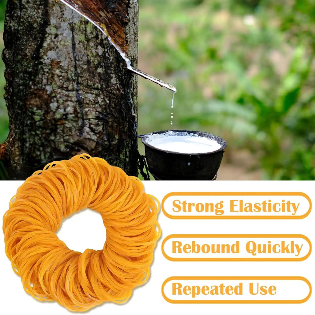 100/200Pcs Rubber Bands mini Rubber Band Soft Elastic Bands Braids Hair Elasticity Fasteners For School Home Offic Diam1.9-6cm