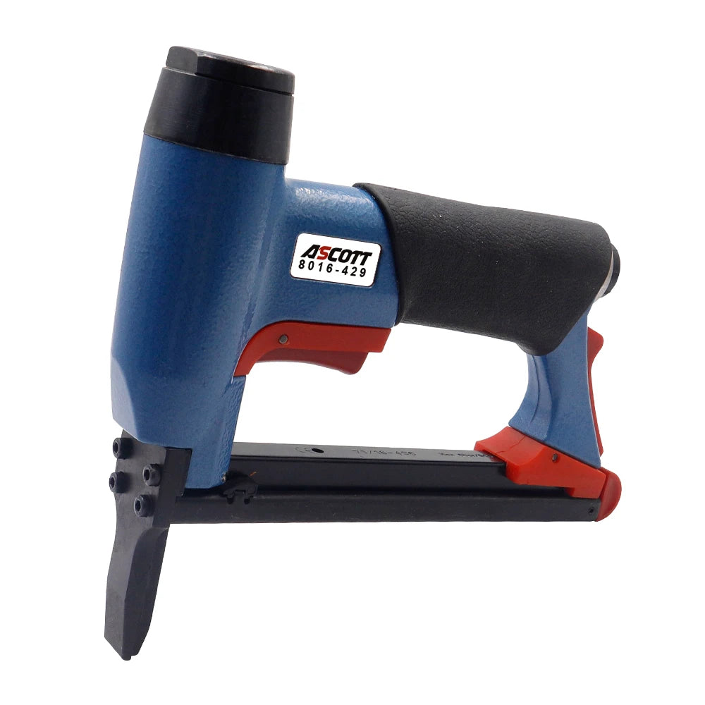 21Ga Air Upholstery Stapler Gun 8016-429 Pneumatic Nailer Long Nose 12.8mm Width Fine Wire Nail Gun Woodworking Tools