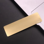 Customized Exclusive Name Badges Engraved Department Name Labels Personalized Metal Identity Cards tag Name Labels in Pin Style