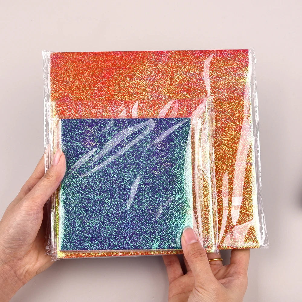 50Pcs Metallic Pearl Cardstock Paper Shimmer DIY Shiny Craft For Wedding, Scrapbook, Craft, Cards Party Decoration