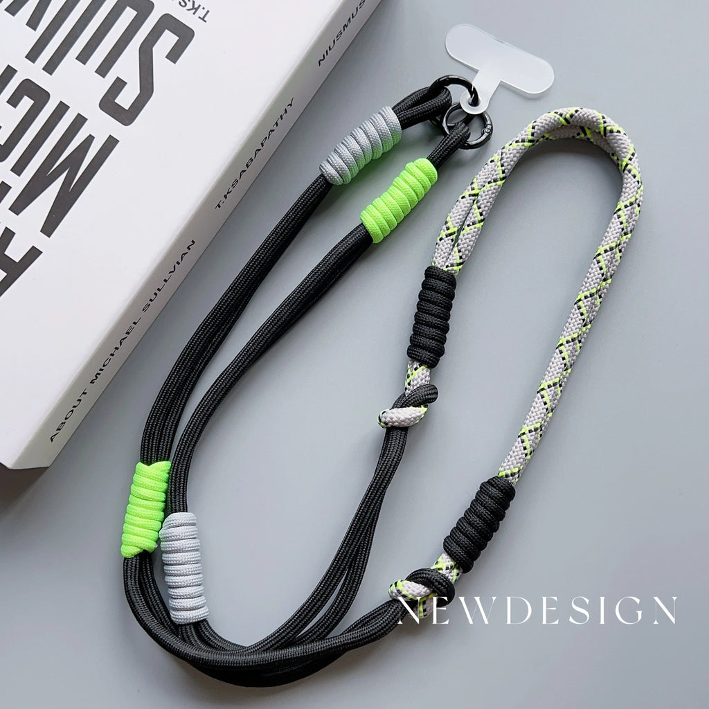 1Pc Lanyard Cross-body Shoulder Straps Keychain Adjustable Korea Long Rope with Replacement Patch for DYM Phone Accessories