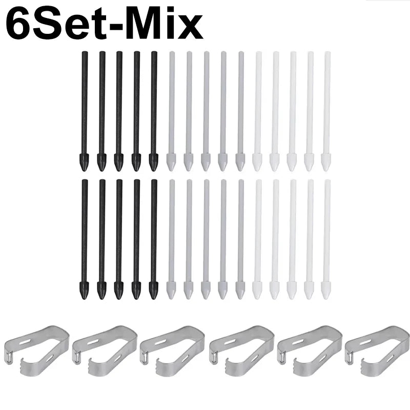 Stylus Pen Tips for Samsung S Pen Replacement S Pencil Spare Nib with Removal Tweezer for Samsung Galaxy Tab S10/S10 Ultra/S9/S8
